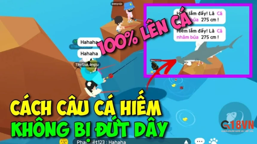 Mẹo câu cá hạn chế đứt dây 99%